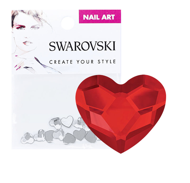 Swarovski Crystals For Nails 2808 Heart Shape