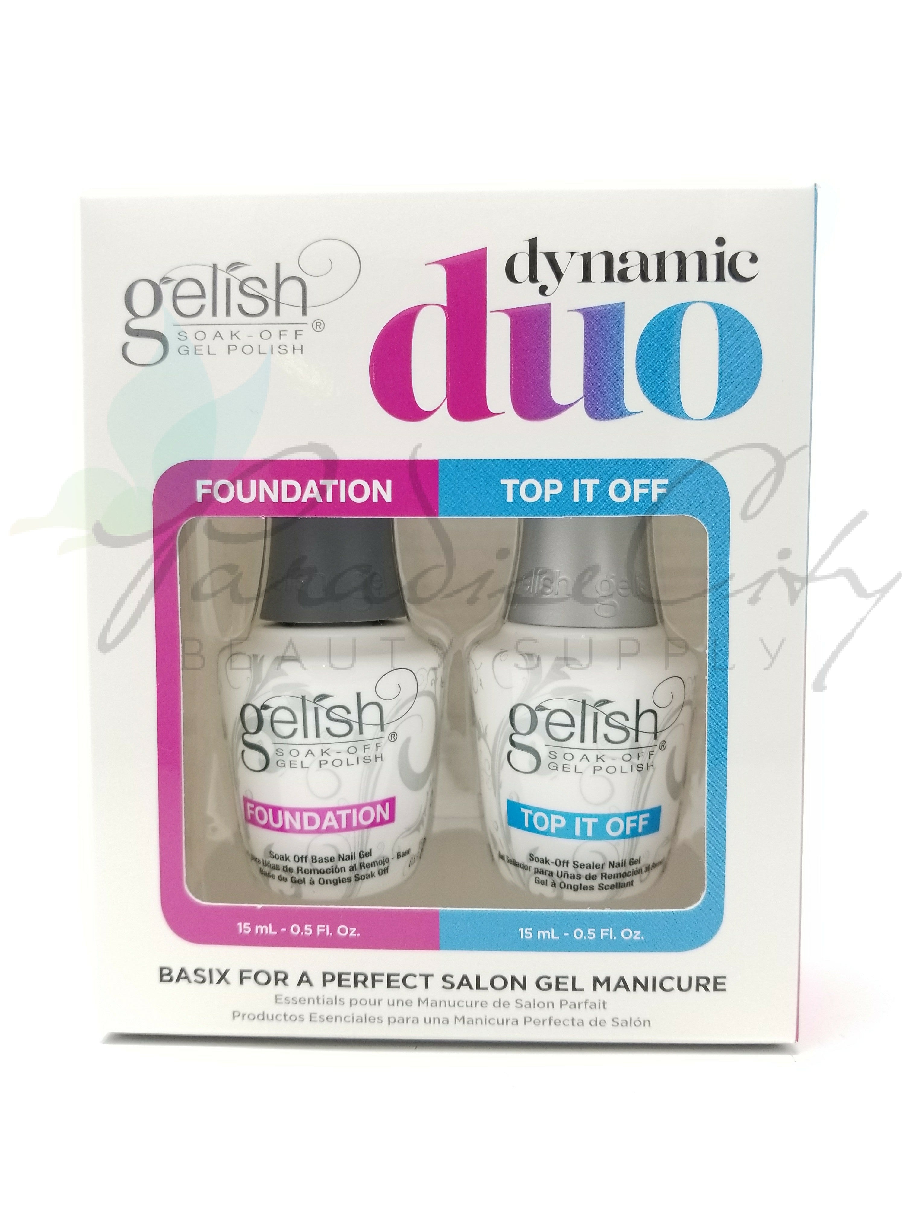 Gelish Dynamic Duo Soak Off Gel Nail Polish