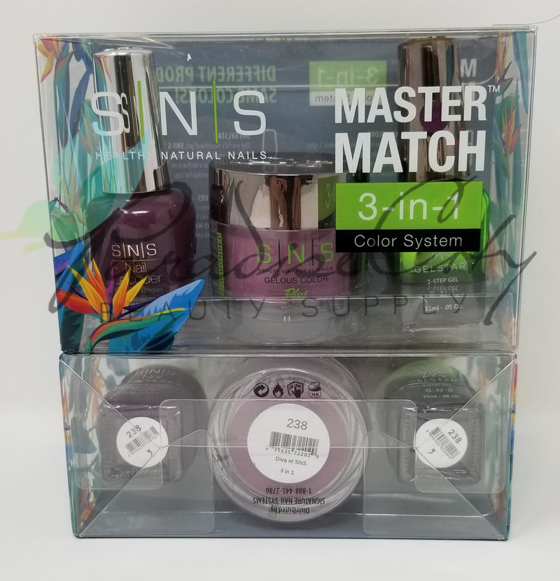 SNS Master Match 3-In-1 Color System Collection