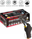 Safe Health - Large EvolGuard Diamond Textured Black Nitrile Gloves Case