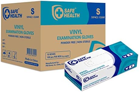 Safe Health - Clear Examination Vinyl Gloves Case