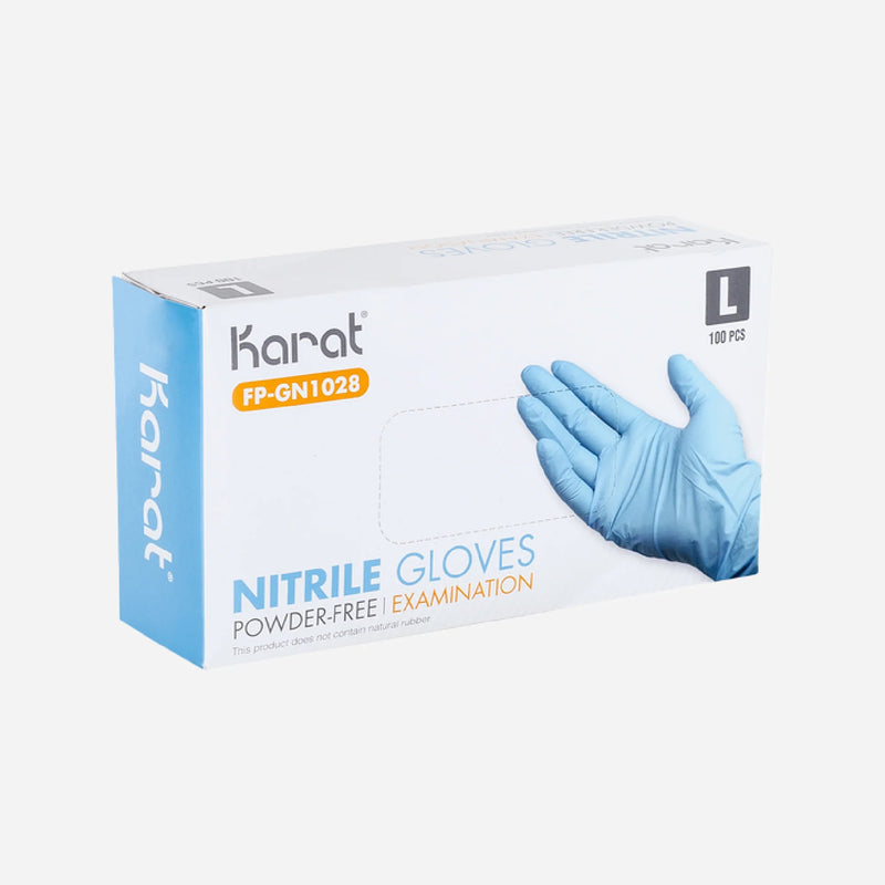 Karat Nitrile Powder-Free Gloves