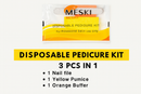 Meski Disposable Pedicure Kit 200ct. Yellow