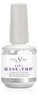 Cre8tion 2 in 1 Gel Base - Top Coat