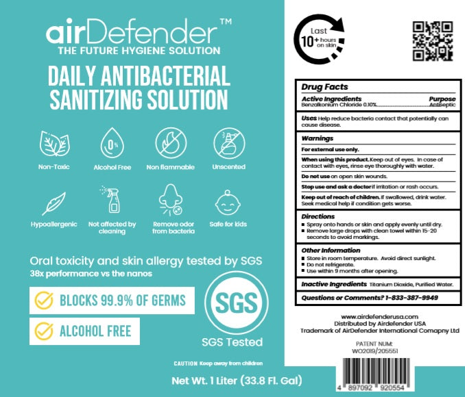 AirDefender Daily Protection Spray