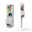 Hand Sanitizer Dispenser with LCD Digital Signage & Body Temperature Reading