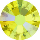 Swarovski - 2058 XILION FLAT BACKS NO HOTFIX SS5 F CITRINE SHIMMER