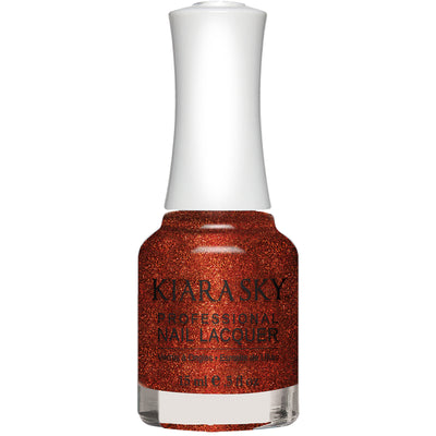 Kiara Sky Nail Lacquer - N457 FROSTED POMEGRANATE