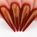 Kiara Sky Nail Lacquer - N457 FROSTED POMEGRANATE