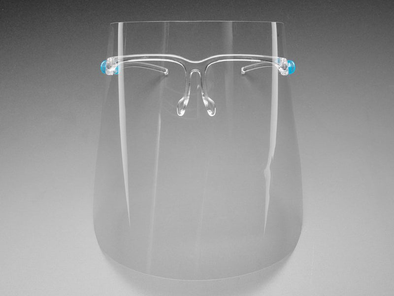 Stylish Face Shield with Glass Frame