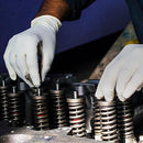 Gloveworks Ivory Latex Industrial Powder Free Disposable Gloves