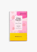 Avry Beauty 4 Step Pedi Kit- Rose Water