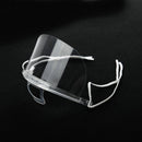 Spit Guard Mouth Mask With Transparent Screen