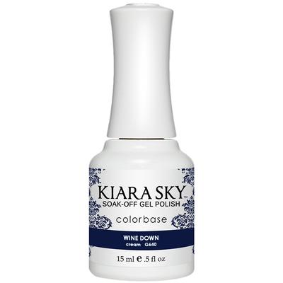 Kiara Sky Gel Polish - G640 WINE DOWN