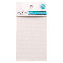 Cre8tion Nail Art Sticker Butterfly 74 (Glow in the Dark)