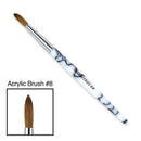 Christrio Deluxe Marbled Acrylic Nail Brush