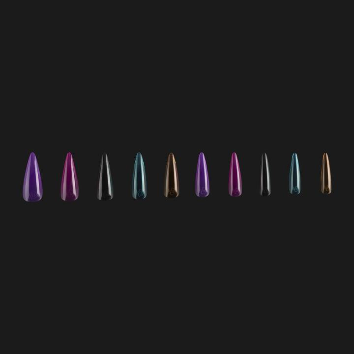 ArtMe x Aprés Gel-X Tips - Vivid Color - Sculpted Stiletto Long