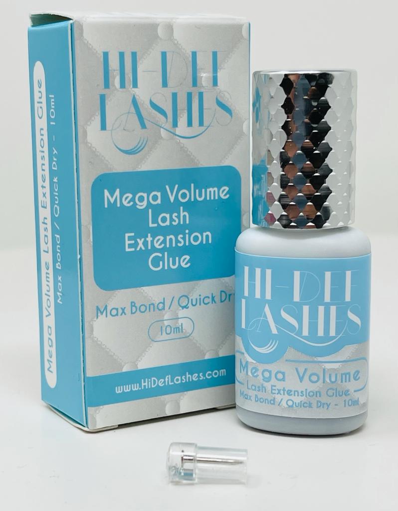 Hi-Def Lashes - Mega Volume Lash Extension Glue - Lash Glue (Max Bond/Quick Dry) 10 ml