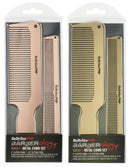 BaBylissPRO® GOLDFX Metal Comb 2-Pack (Rose Gold or Gold)