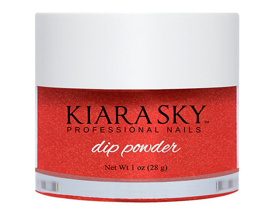 Kiara Sky Dip Powder - D424 I'M NOT RED-E YET