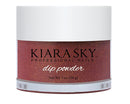 Kiara Sky Dip Powder - D457 FROSTED POMEGRANATE