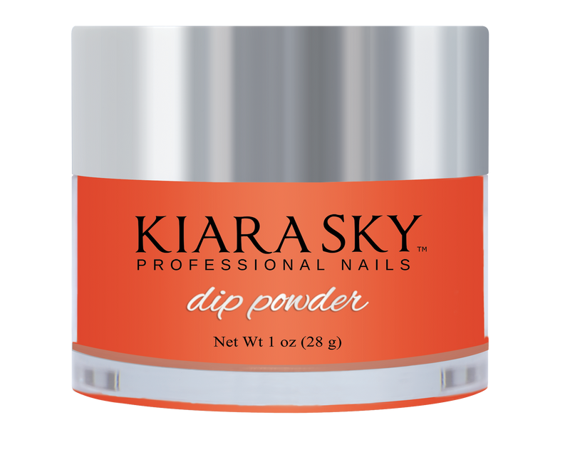 Kiara Sky Glow Dip Powder - DG108 BRIGHT CLEMENTINE