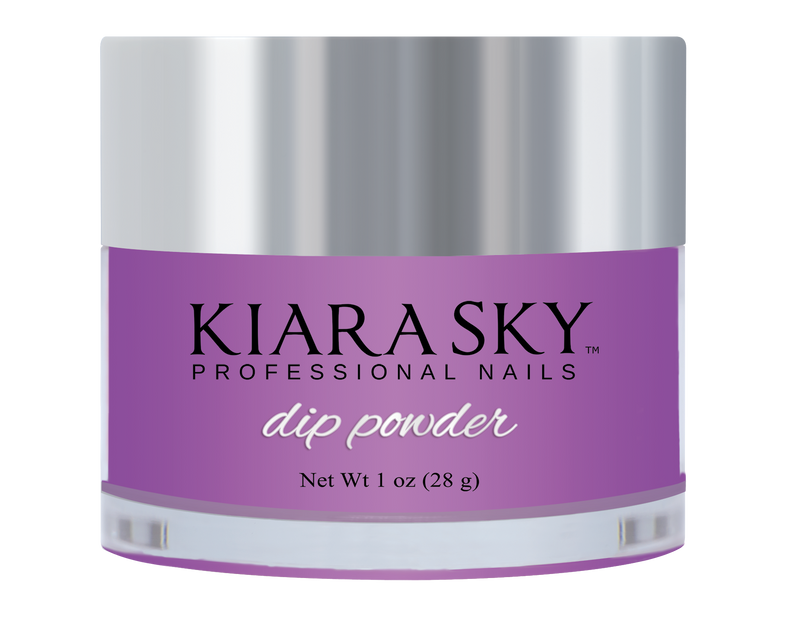 Kiara Sky Glow Dip Powder - DG121 LILAC LILLIES