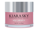 Kiara Sky Glow Dip Powder - DG124 RETRO PINK