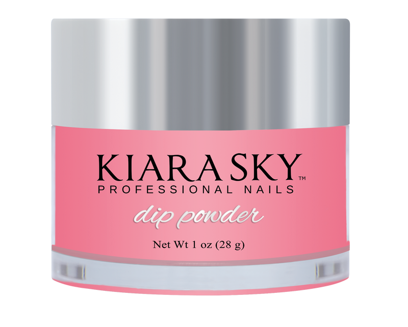 Kiara Sky Glow Dip Powder - DG127 CODE PINK