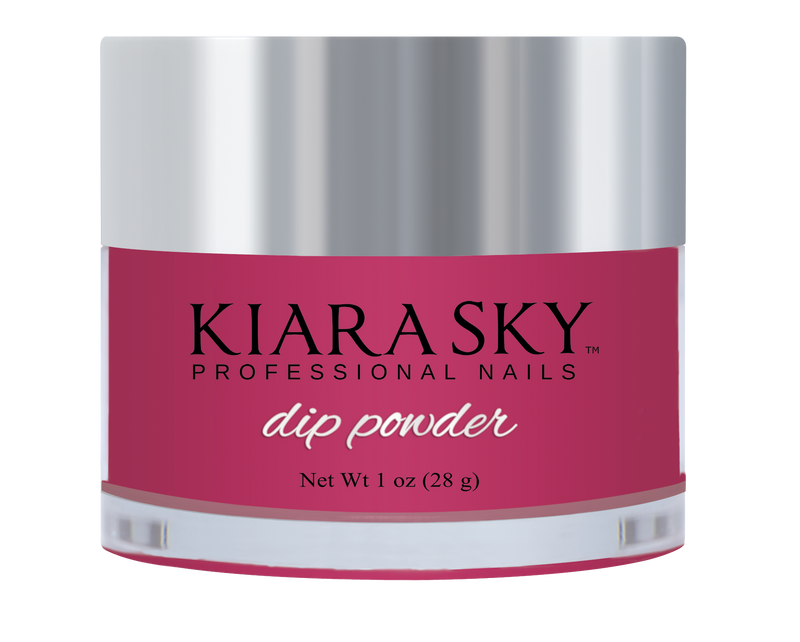 Kiara Sky Glow Dip Powder - DG131 BRIGHT FUCHSIA