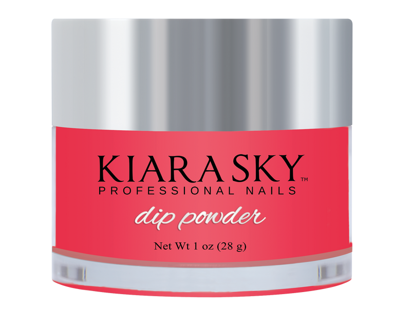 Kiara Sky Glow Dip Powder - DG132 SINFUL PINK