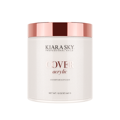 Kiara Sky Cover Acrylic Powder 12 OZ GLISTENING SNOW