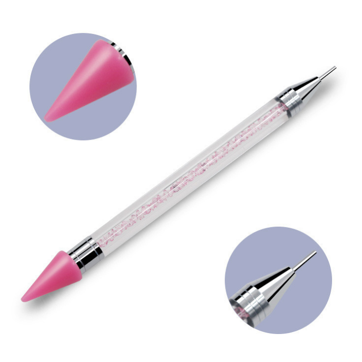 Dropship Dual-ended Nail Dotting Pen Diamond Painting Pen Crystal Beads  Handle Rhinestone Studs Picker Wax Pencil Manicure to Sell Online at a  Lower Price