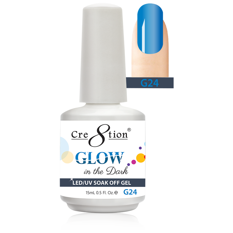 Cre8tion - Glow in the Dark Collection - Soak Off Gel Polish