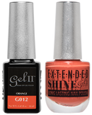 La Palm - ES012 Orange Gel II LONG LASTING NAIL POLISH
