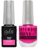 La Palm - ES102 Neon Pink Gel II LONG LASTING NAIL POLISH