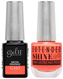 La Palm - ES103 Neon Orange Gel II LONG LASTING NAIL POLISH
