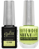 La Palm - ES108 Neon Yellow Gel II LONG LASTING NAIL POLISH