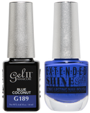 La Palm - ES189 Blue Coconut Gel II LONG LASTING NAIL POLISH