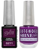 La Palm - ES211 Purple Twilight Gel II LONG LASTING NAIL POLISH