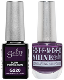 La Palm - ES220 Plum Perfection Gel II LONG LASTING NAIL POLISH