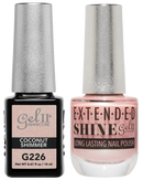 La Palm - ES226 Coconut Shimmer Gel II LONG LASTING NAIL POLISH
