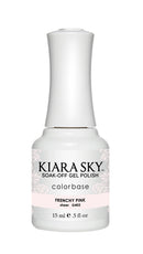 Kiara Sky Gel Polish - G402 FRENCHY PINK KS GEL POLISH