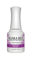 Kiara Sky Gel Polish - G430 PURPLE SPARK KS GEL POLISH