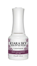Kiara Sky Gel Polish - G445 GRAPE YOUR ATTENTION KS GEL POLISH