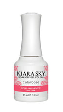 Kiara Sky Gel Polish - G446 DON'T PINK ABOUT IT KS GEL POLISH