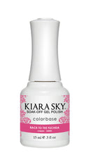 Kiara Sky Gel Polish - G453 BACK TO THE FUCHSIA