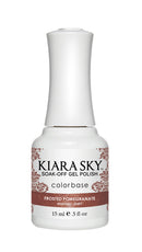 Kiara Sky Gel Polish - G457 FROSTED POMEGRANATE