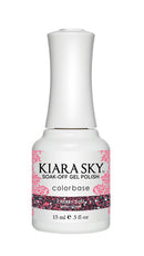 Kiara Sky Gel Polish - G464 CHERRY DUST