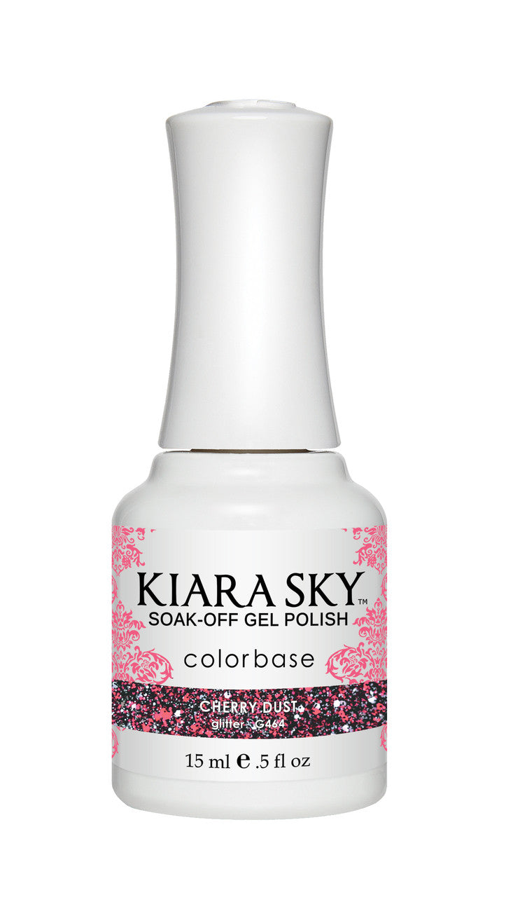 Kiara Sky Gel Polish - G464 CHERRY DUST